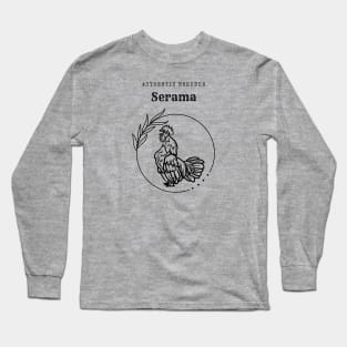 Authentic Serama Breeder Long Sleeve T-Shirt